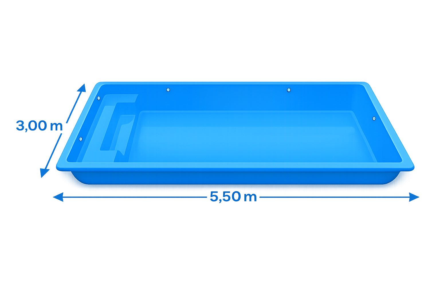 Modelo Minimalista 5.50 x 3.00